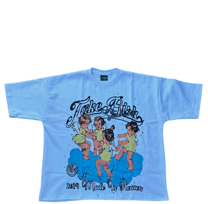 TAKERISKBABI HEAVYWEIGHT T-SHIRT